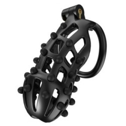 CockLock Cage de chasteté Point Up XXL Noire 12 x 4cm